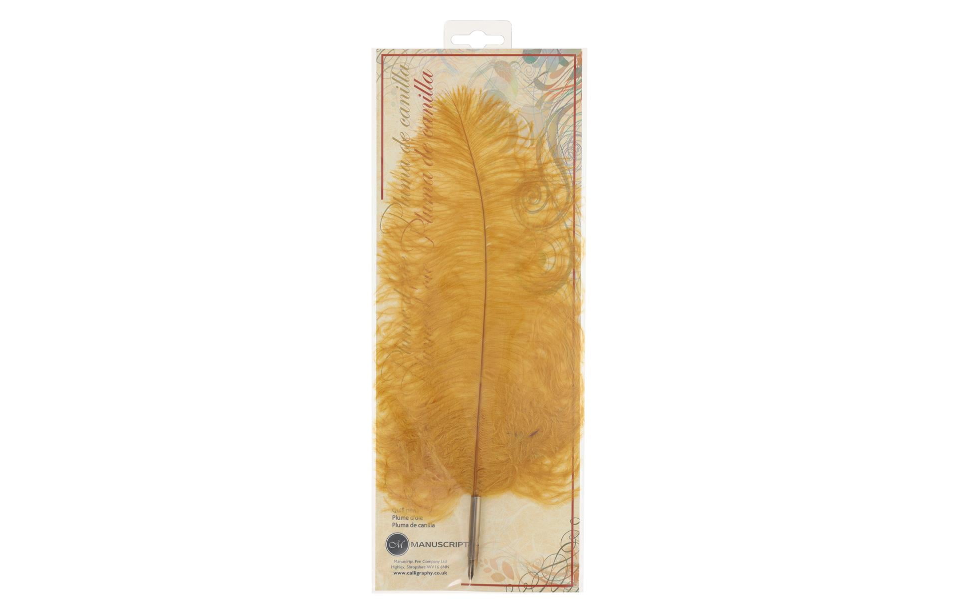 Manuscript Decorative Quill Dip Pen - Gold