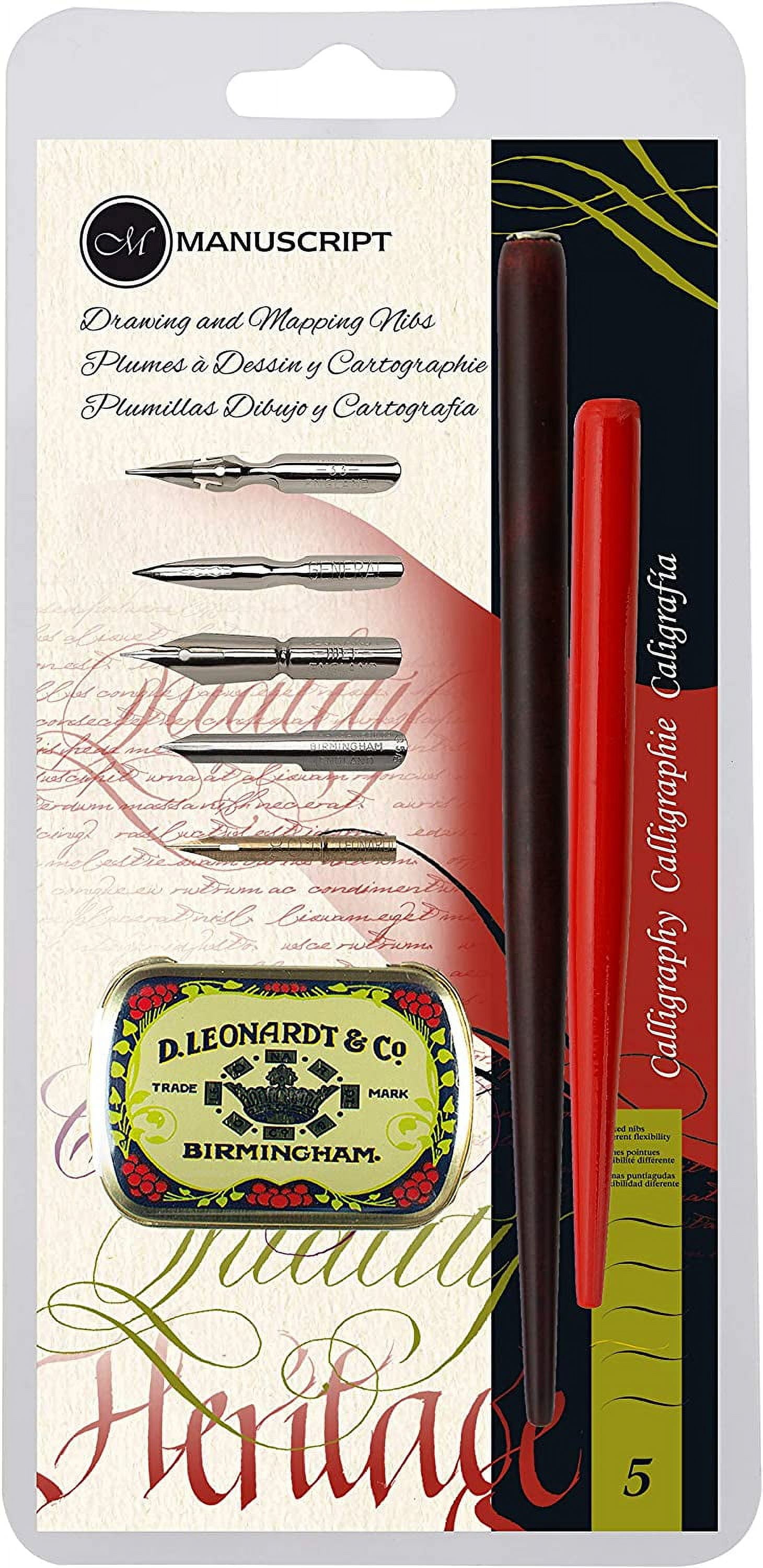 Manuscript Drawing and Mapping Nibs