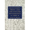 thumbnail image 1 of Manuscript, Print, and the English Renaissance Lyric, (Paperback), 1 of 1