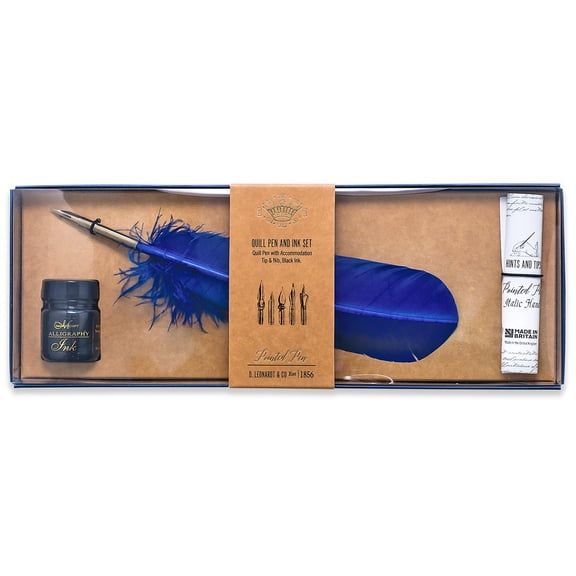 Manuscript Quill Pen & Ink Set Black