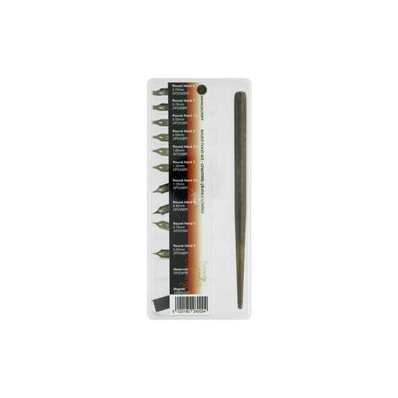 Manuscript Round Hand Calligraphy Set