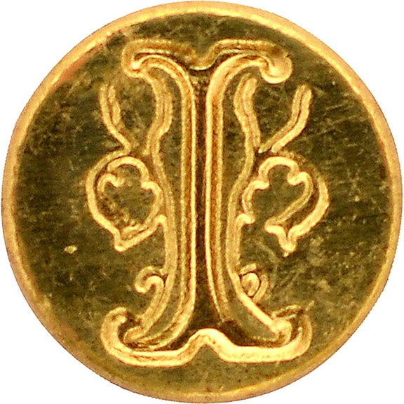 Manuscript Short Handle Design Sealing Set W/Red Wax-I