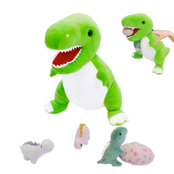 Manviss 19 in Plush Toys Dinosaur Stuffed Animal, Mommy Stuffed Dinosaur 