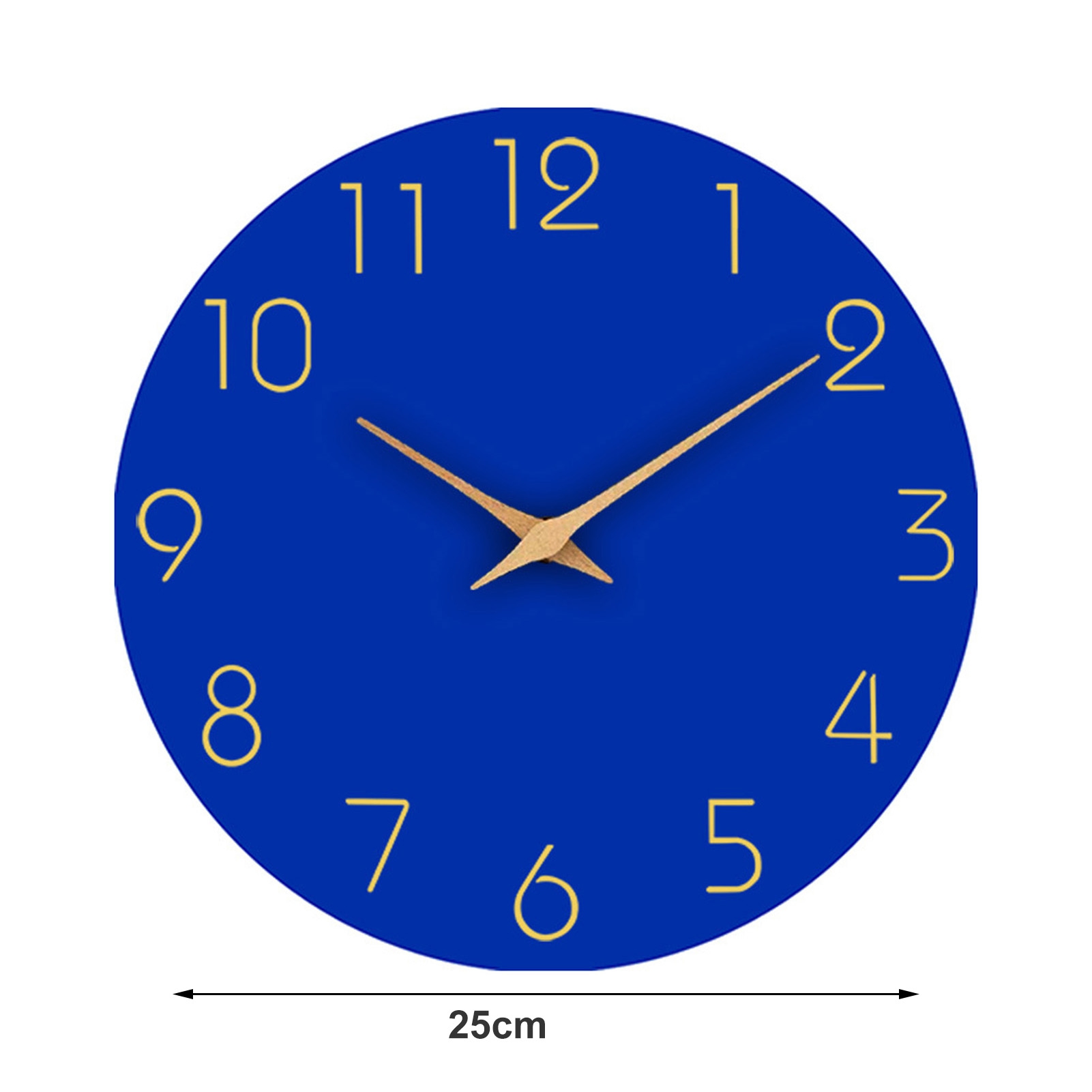 Manwang Silent Wall Clock Wall Clock Silent Nonticking Battery