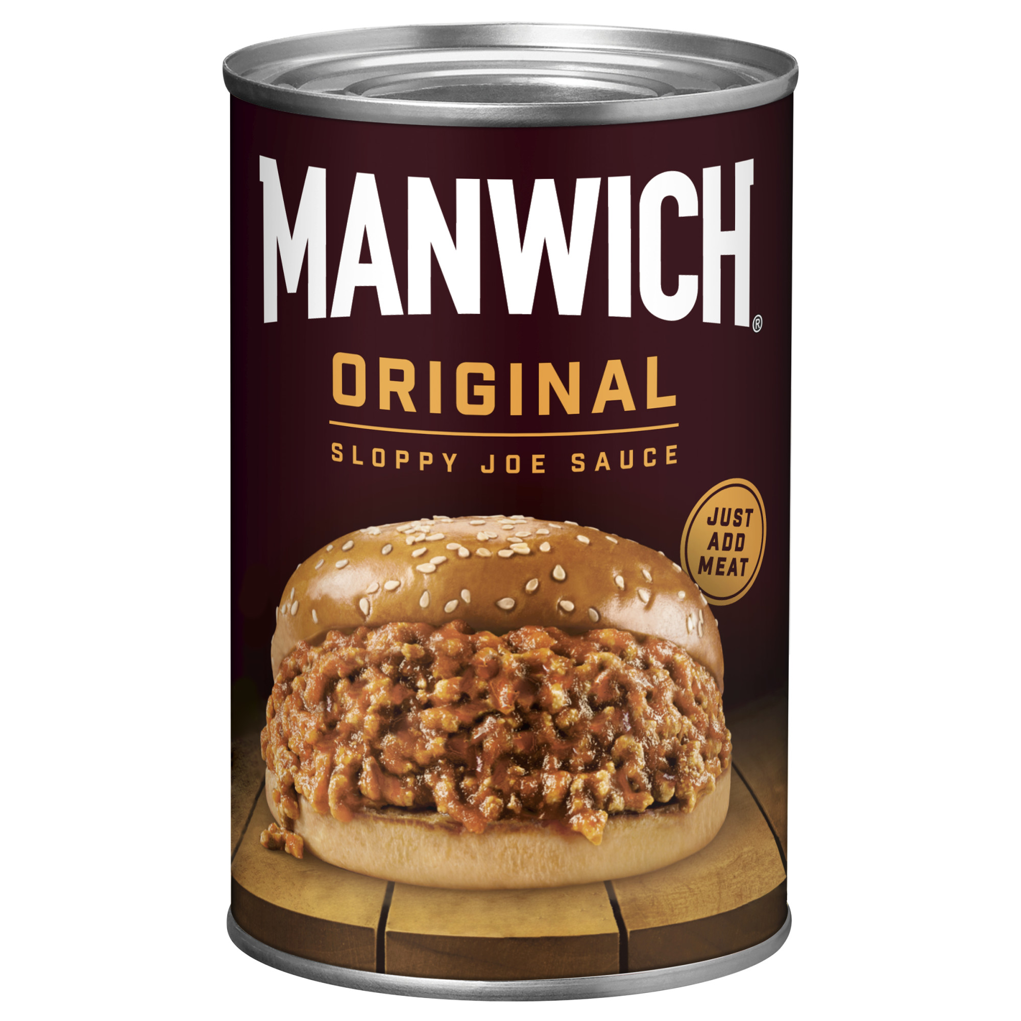 Manwich Original Sloppy Joe Sauce, Canned Sauce, 24 oz. - image 1 of 7