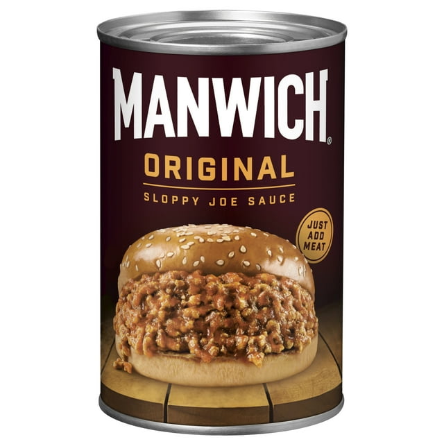 Manwich Original Sloppy Joe Sauce, Canned Sauce, 24 oz.