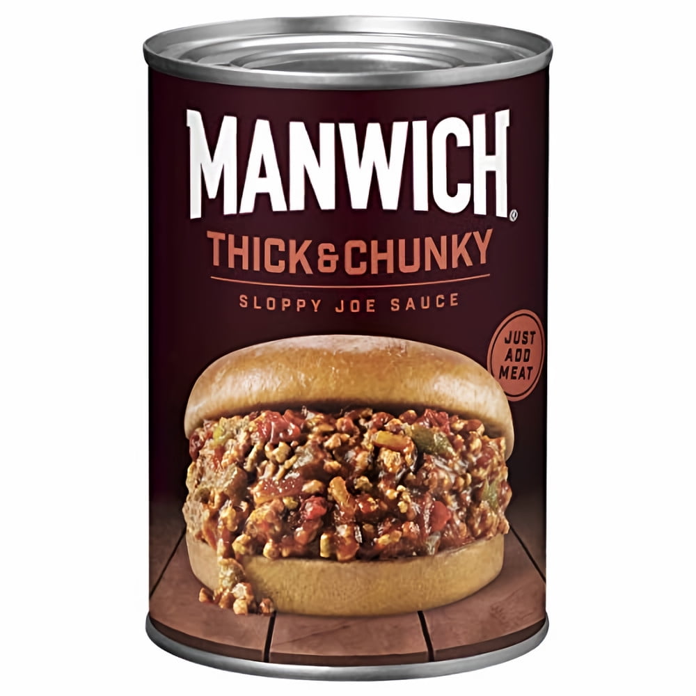 Hunt's Manwich Thick and Chunky Sloppy Joe Sauce 15.5 oz (Pack of 2)