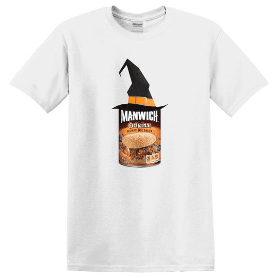 Manwich Witch Classic Halloween Graphic T-Shirt