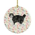 thumbnail image 1 of Manx #1 Cat Christmas Ceramic Ornament 2.8 in x 2.8 in, 1 of 3