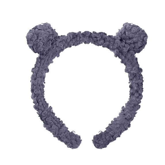 ManxiVoo Adjustable Animal Ears Headband With Soft Padding For Makeup And Hair Styling Perfect For Daily Use By Women And Teens Navy