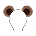 thumbnail image 1 of ManxiVoo Brown Animal Ears Headband With Movable Ears For Washing Face And Skincare Routine Adjustable Comfortable Design For Women Daily Use And Casual Wear Brown, 1 of 5