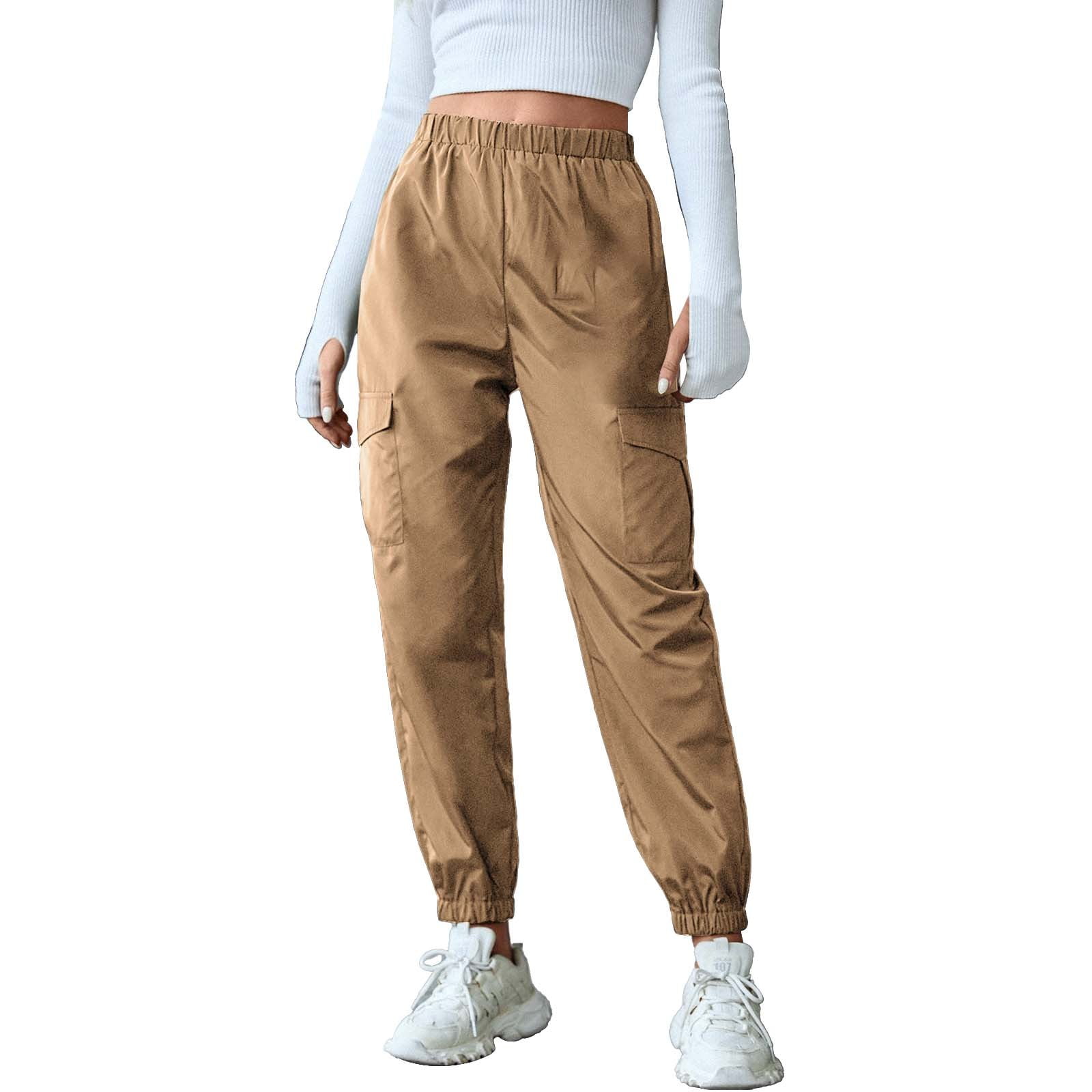 ManxiVoo Cargo Pants for Women, Women's Autumn and Winter