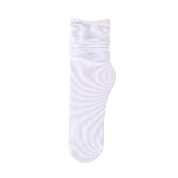 ManxiVoo Cooling Moisture Wicking Socks for Women Summer Thin Breathable Ankle Socks Odor Control Athletic Socks White