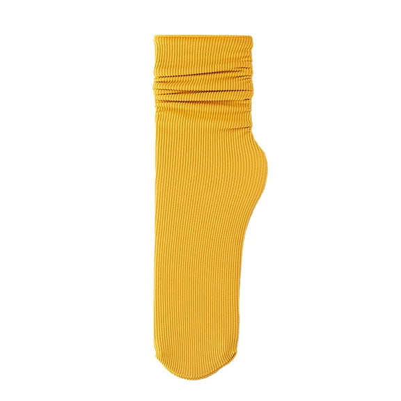 ManxiVoo Cooling Moisture Wicking Socks for Women Summer Thin Breathable Ankle Socks Odor Control Athletic Socks Yellow