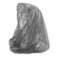 thumbnail image 1 of ManxiVoo Crinkled Sequin Long Scarf Versatile Head Wrap And Shawl With Silver Threads For Ladies Daily Accessory Or Evening Wear Grey, 1 of 4