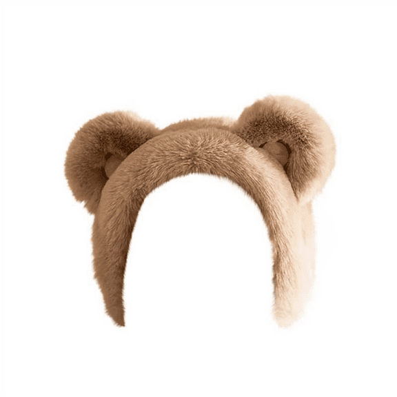 ManxiVoo Cute Bear Ear Trapper Hat with Adjustable Chin Strap for All Day Winter Comfort and Play Khaki