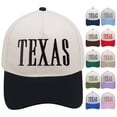 thumbnail image 1 of ManxiVoo Embroidered Two Tone Baseball Trucker Hat for Men Women Casual Sports and Sun Protection, 1 of 4
