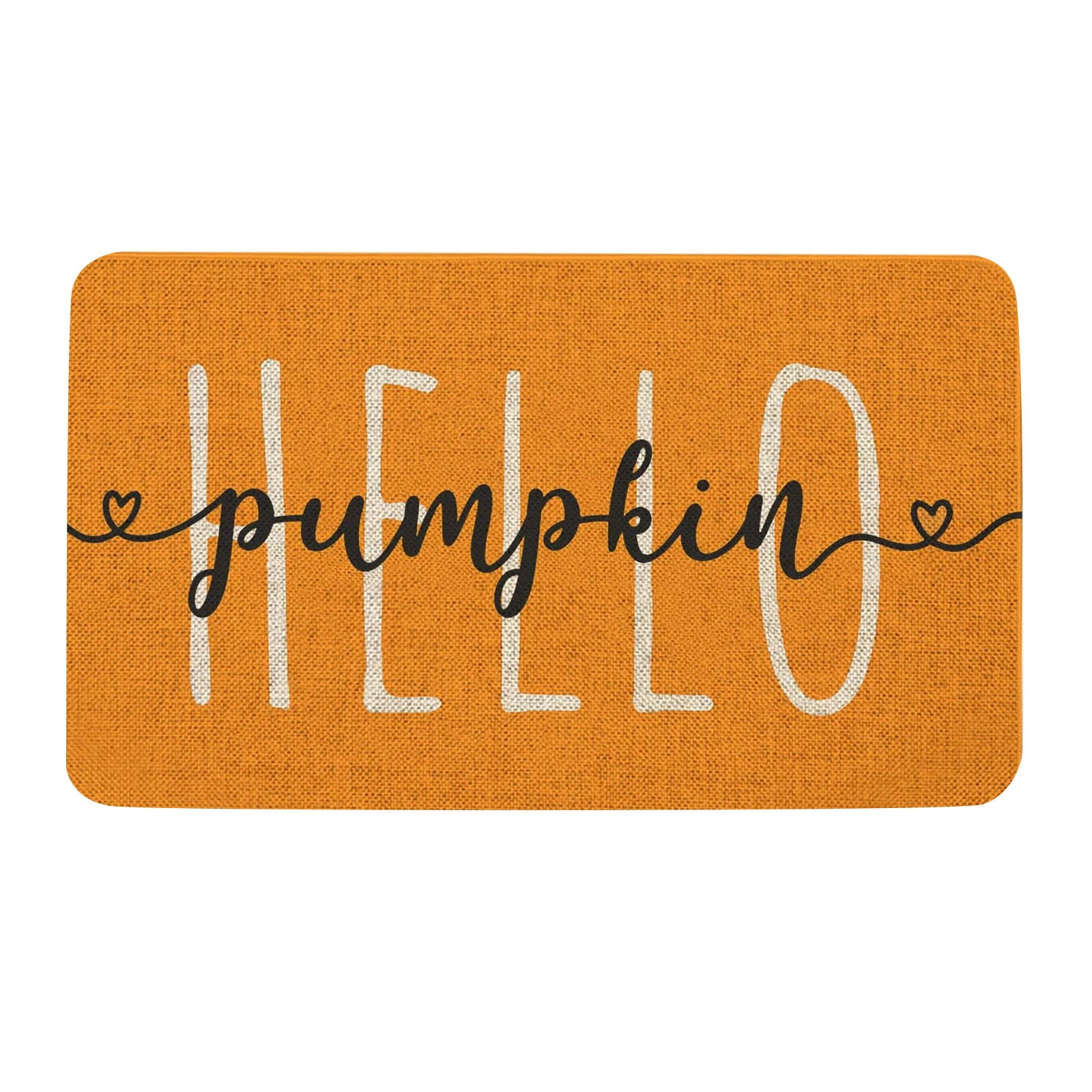 ManxiVoo Fall Thanksgiving Decorative Door Mat Farmhouse Happy Fall