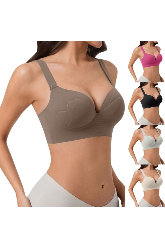 Full Coverage Soft Cloud Unlined Bra for Plus Size Women Everyday Comfort and Support