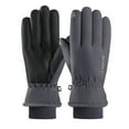 thumbnail image 1 of ManxiVoo Heavy Duty Winter Gloves Thermal Windproof Protection for Cold Weather Commuting Motorcycle Riding and Outdoor Snow Sports Dark Gray, 1 of 6