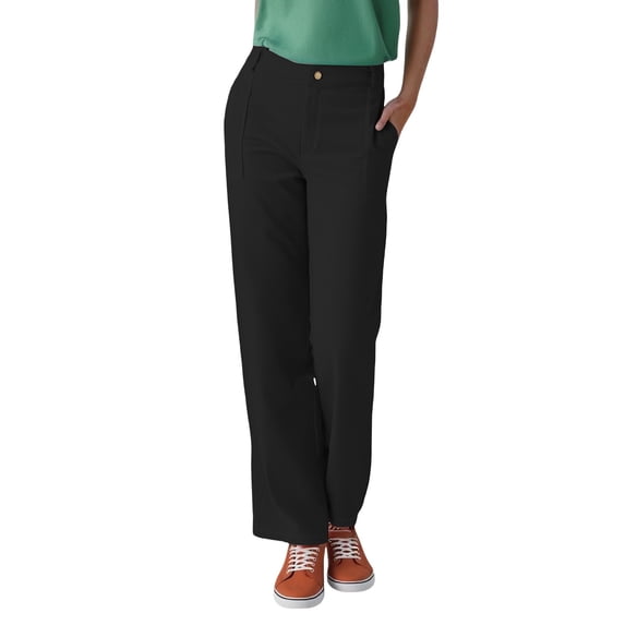 ManxiVoo High Waist Cargo Pants for Women Loose Fit Wide Leg Trousers for Travel and Hiking XL Size Black
