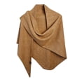 thumbnail image 1 of ManxiVoo Ladies High End Wool Blend Large Shawl with Sequins Versatile for Autumn Winter Warmth Triangular Scarf and Neck Protecting Knitted Vest Yellow, 1 of 4