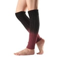thumbnail image 1 of ManxiVoo Leg Warmers Womens Leg Warmers Knitted Leg Warmers Gradient Boot Socks Knee High Foot Cover Winter Sock Black One Size, 1 of 5