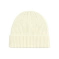 thumbnail image 1 of ManxiVoo Minimalist Foldable Cuff Knit Beanie Unisex Winter Skull Cap Soft Yarn Stretch Fit for Cold Weather Beige, 1 of 5