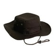 thumbnail image 1 of ManxiVoo Outdoor Sun Hat for Men Women Wide Brim UPF 50+ Foldable Safari Hat for Hiking Coffee, 1 of 3