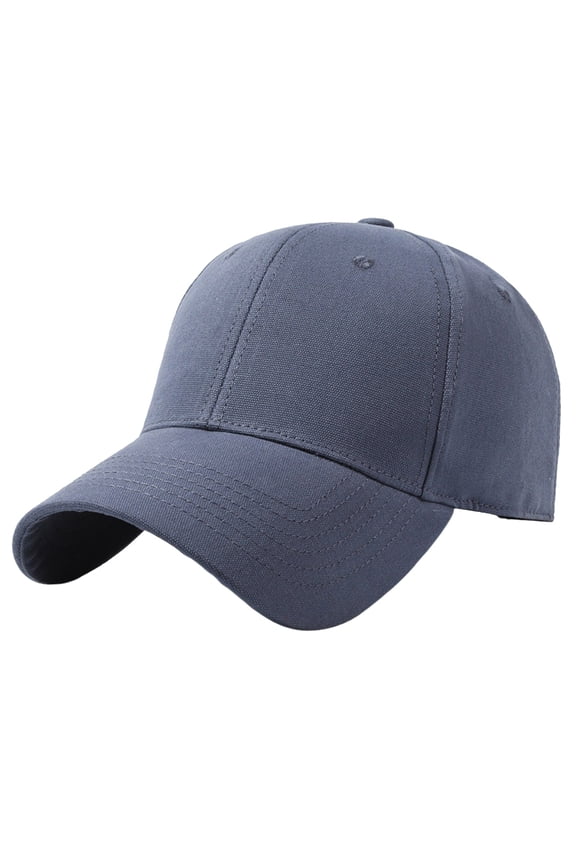 Oversized Baseball Cap for Women with Adjustable Fit Large Head Size Casual Dad Hat Daily Wear Sun Protection Grey