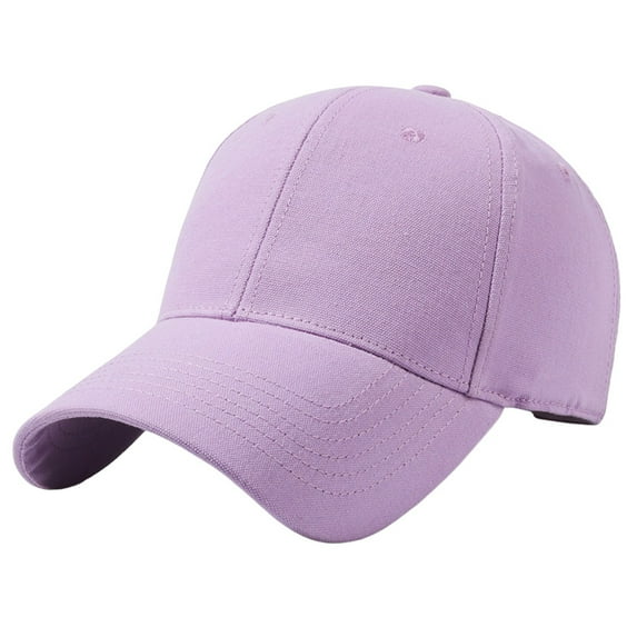 ManxiVoo Oversized Baseball Cap for Women with Adjustable Fit Large Head Size Casual Dad Hat Daily Wear Sun Protection Purple