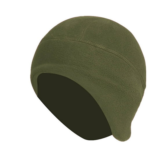 ManxiVoo Windproof Thermal Cycling Hat for Men Women Winter Ski Mask Balaclava Ear Cover Running Sports Headwear Army Green