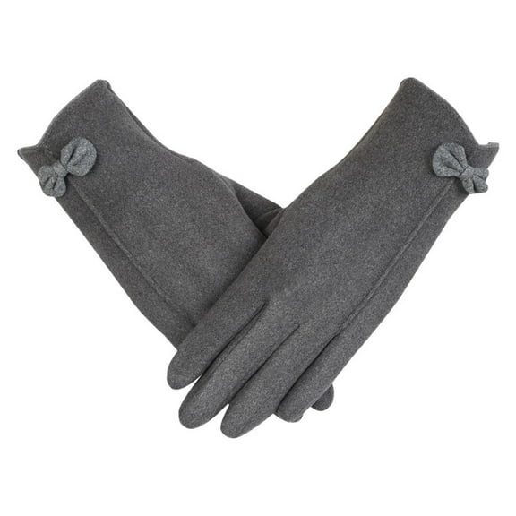 ManxiVoo Winter Gloves For Women Combine Touchscreen Capability With A Soft Lined Design For All Day Warmth And Convenience In Chilly Environments Grey