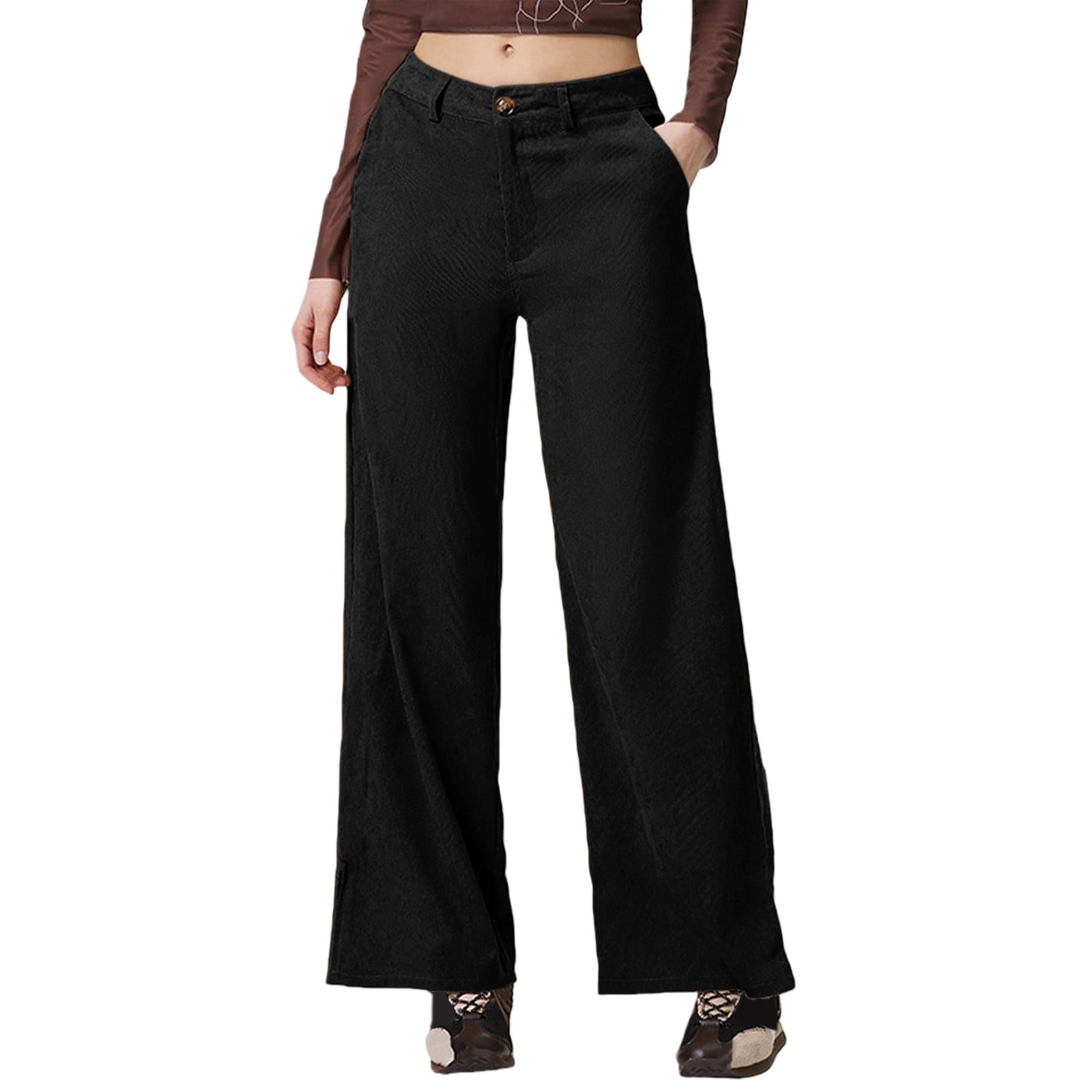 manxivoo-women-high-waisted-wide-leg-corduroy-pants-straight-cut-for