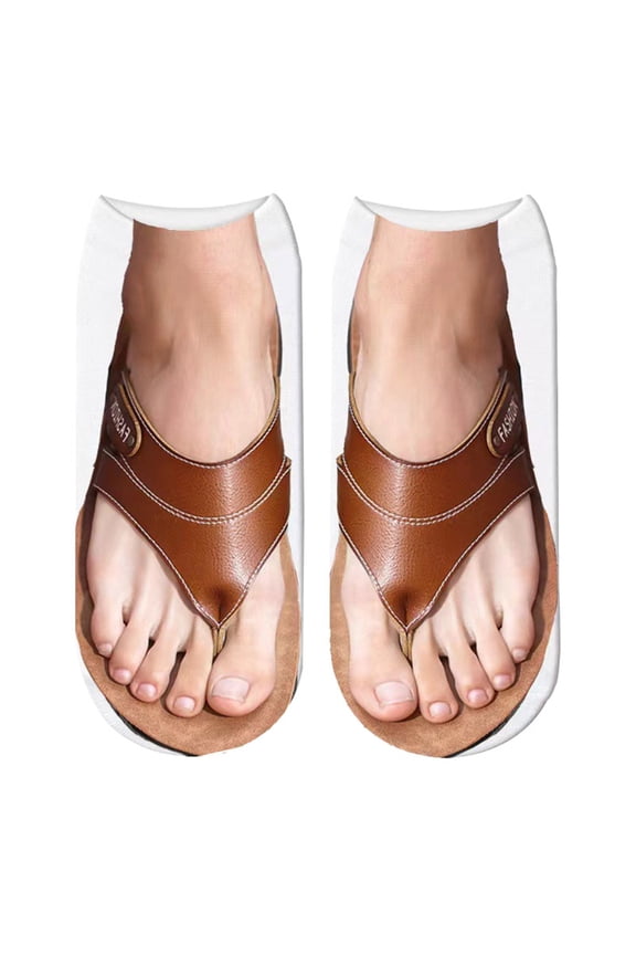 Women's 3D Pattern Print Socks with Funny Hidden Design for Running and Personalized Fashion Statements in Daily Wear