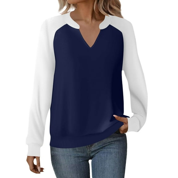 ManxiVoo Women's Loose Casual Drop Shoulder Pullover Sweater Comfortable Blend Fashion Top for Daily Wear S Size Dark Blue