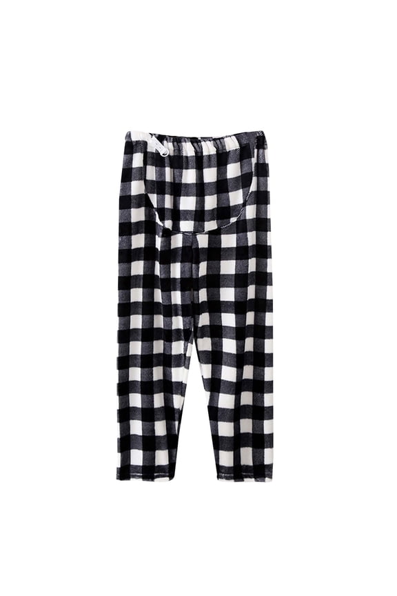 Women's Maternity Winter Pants Thickened Flannel with Velvet Lining Large Size Loose Fit Adjustable for Outdoor and Indoor Comfort L Size Black