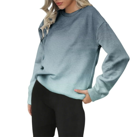 ManxiVoo Women's Oversized Pocket Zipper Hooded Jacket Long Sleeve Track Style Casual Top S Size Dark Blue