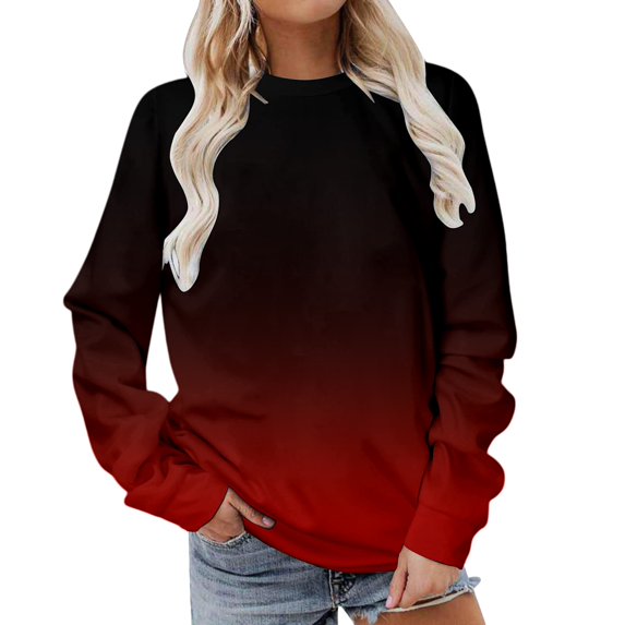 ManxiVoo Women's Oversized Sweatshirt Drop Shoulder Comfort Fit Pullover Top For Relaxed Casual Style L Size Black