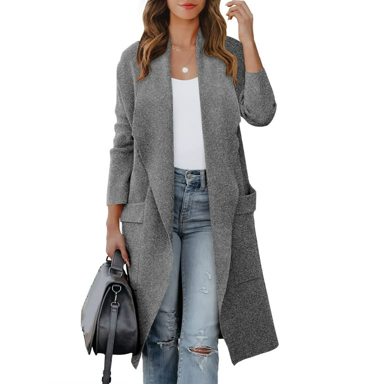 Manxivoo Cardigan Sweaters for Women Women's Casual Long Sleeve