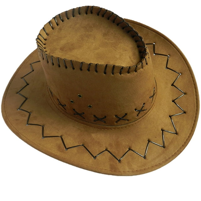 Manxivoo Cowboy Hat Women Men Summer Western Cowboy Hat Shapeable Wide
