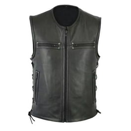 Leather vest walmart online