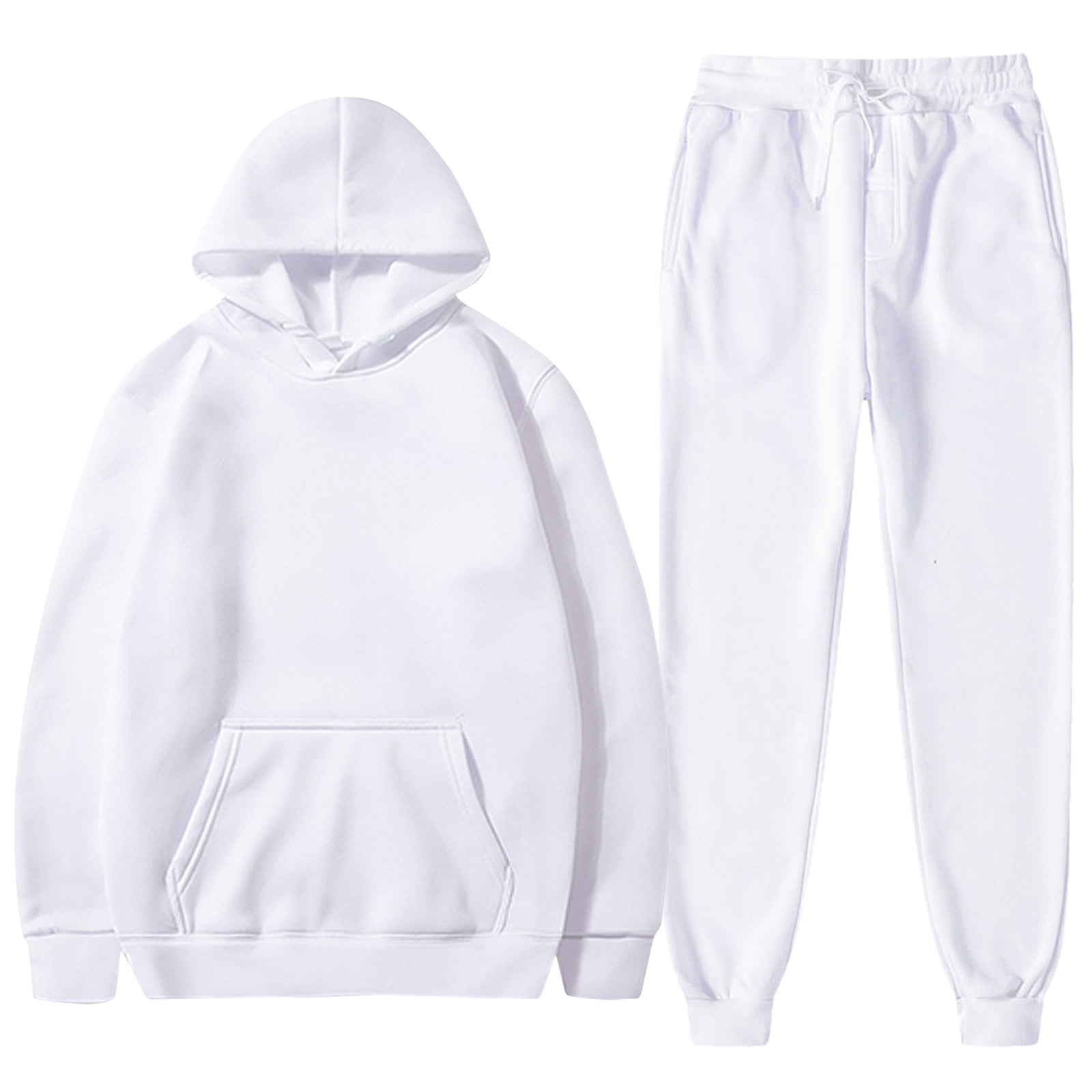 トップス comme si studio Hoodie Set Top (White) Manxivoo Oversized Sweatshirt For Women Women Hoodies