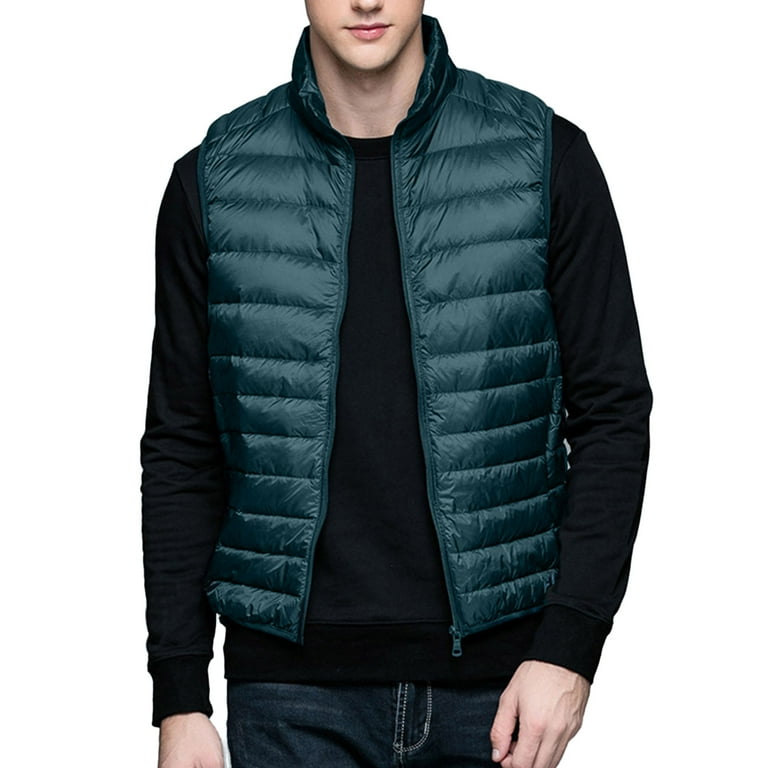 Duck down cheap vest mens