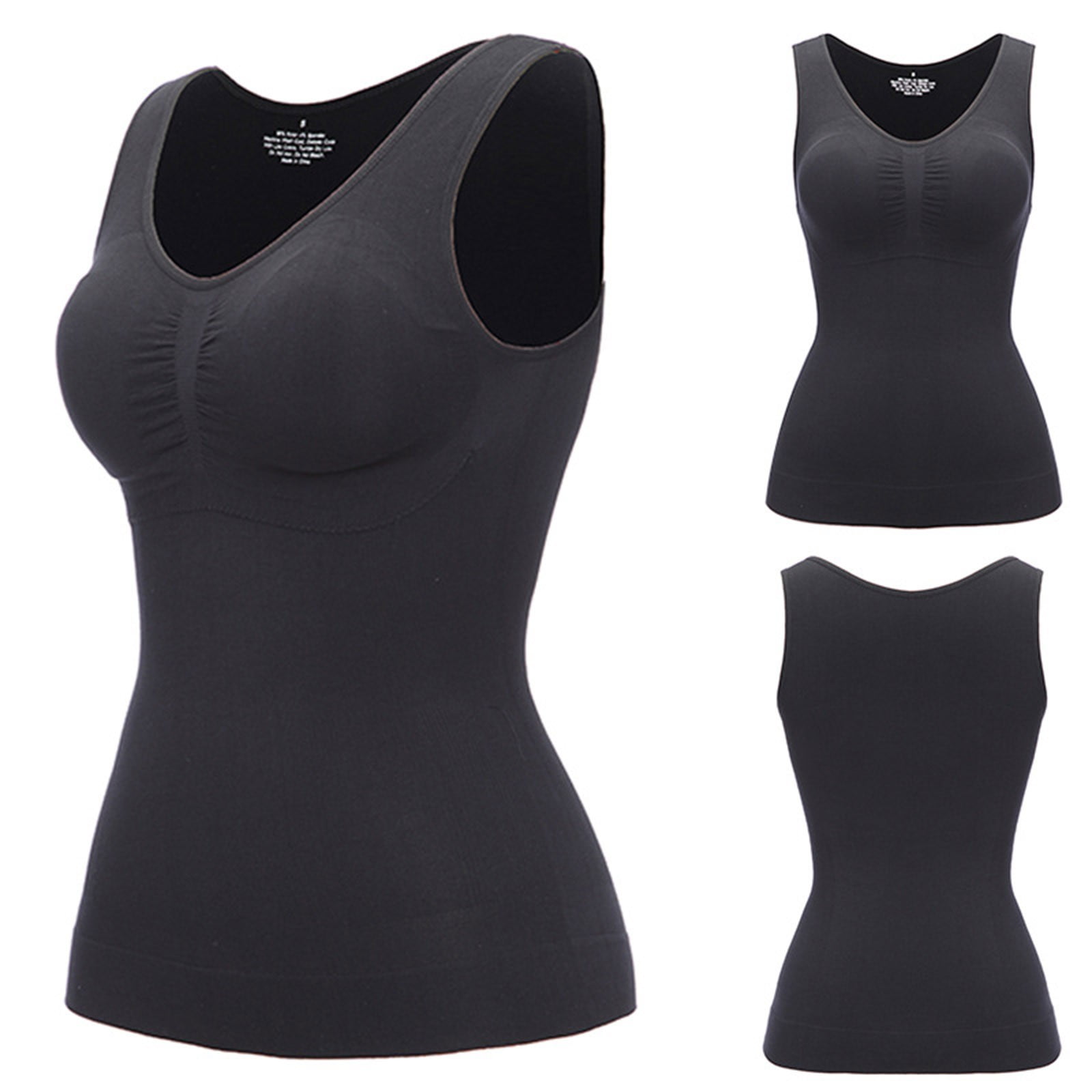 Manxivoo Shapewear Tummy Control Women Shapewear Tank Tops Seamless