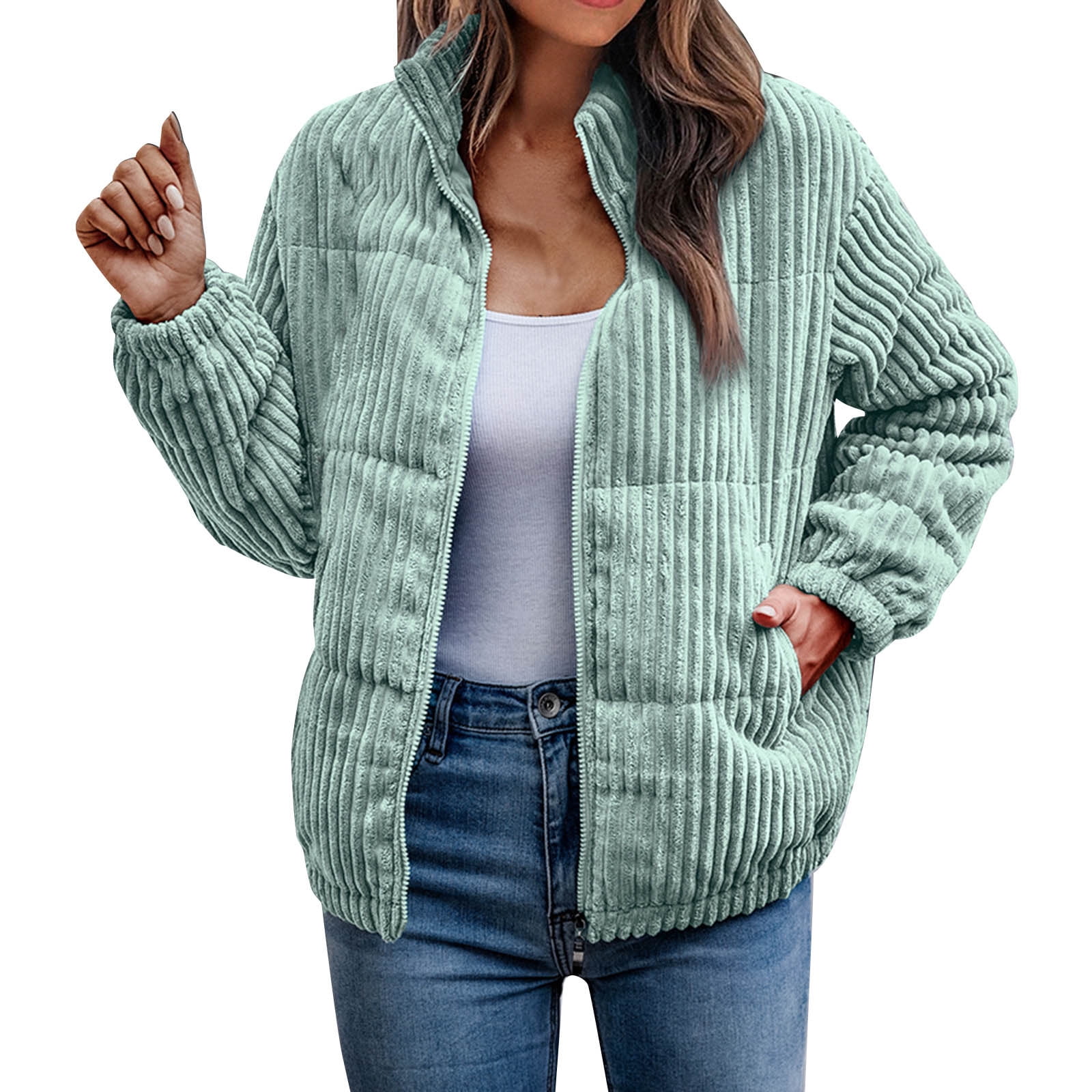 Corduroy winter coat best sale