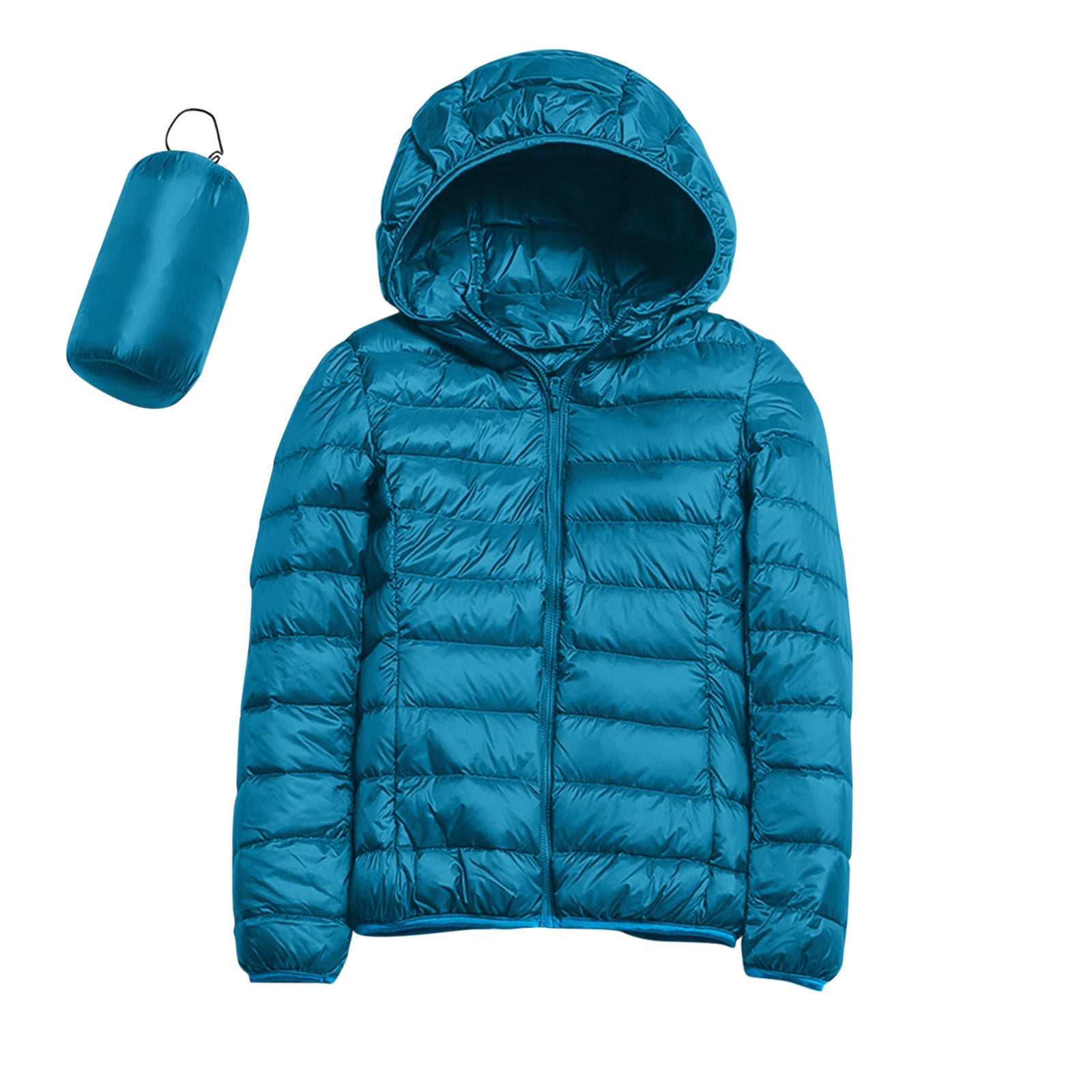 Manxivoo Winter Coat Women Warm Waterproof Lightweight Jacket Hooded ...