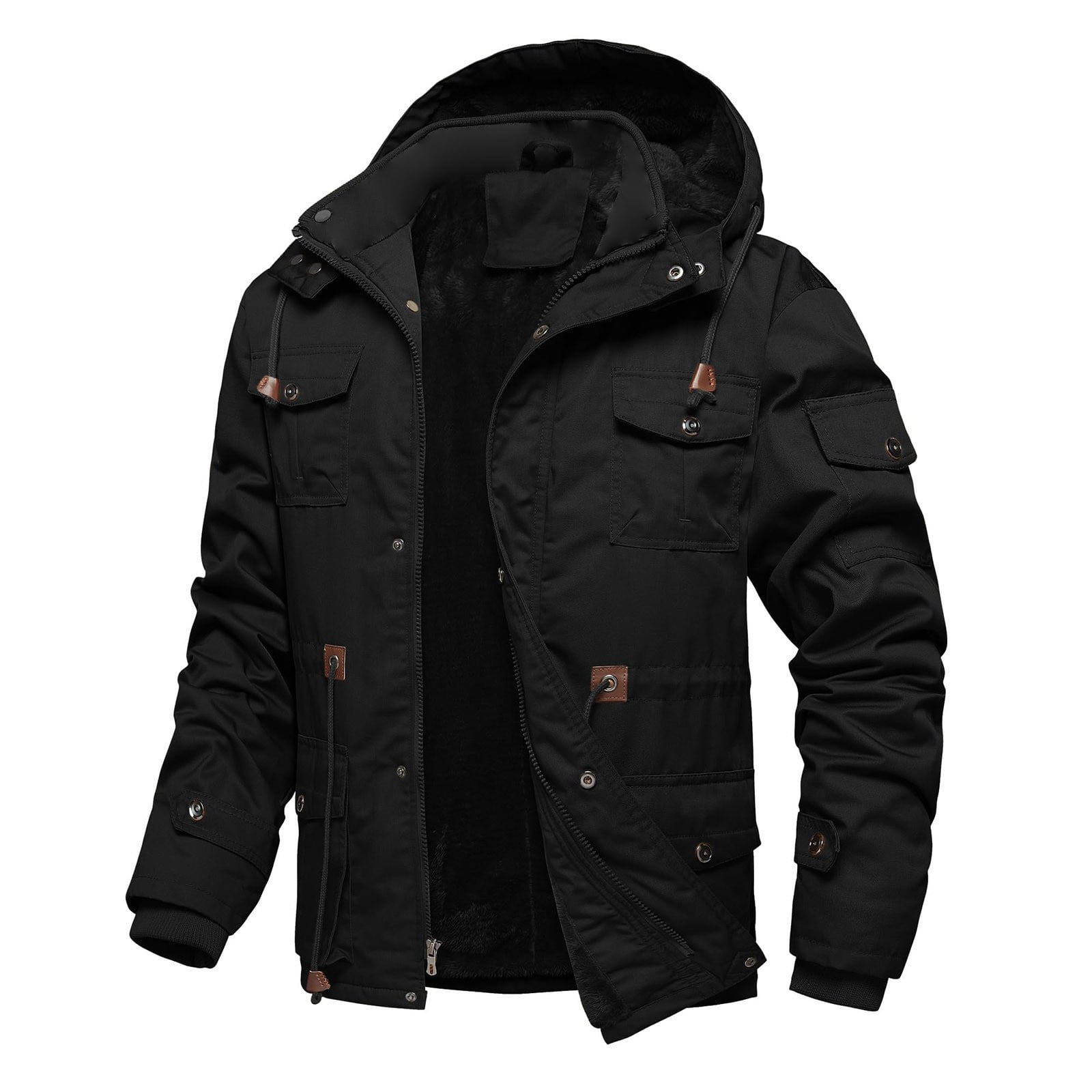 Manxivoo Winter Jackets for Men, Men's Winter Jacket Lined Thick ...