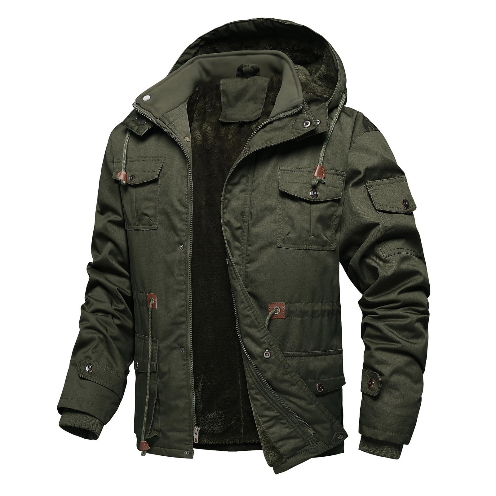 Manxivoo Winter Jackets for Men, Men's Winter Jacket Lined Thick ...