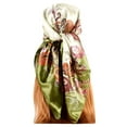 thumbnail image 1 of Manxivoo Women's Satin Silk Summer Prints Cashew Flower Prints Scarf, 1 of 1